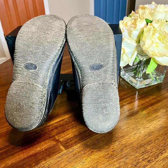 Women's Brand New Clarks Dynamic Drive Black Leather Artisan Shoes Size 7.5 - Picture 6 of 7